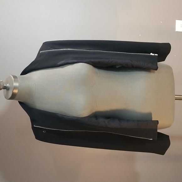 Louben womens blazer size 8 black made in Canada quality piece NEW - Picture 8 of 13